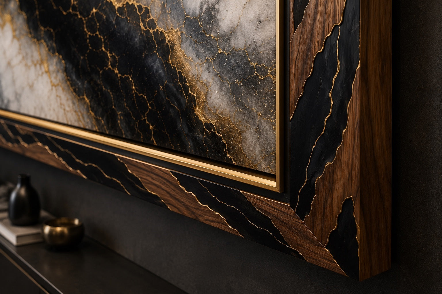 Luxury — Dark & Gold Concept