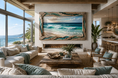 Coastal Living — Ocean & Driftwood Concept