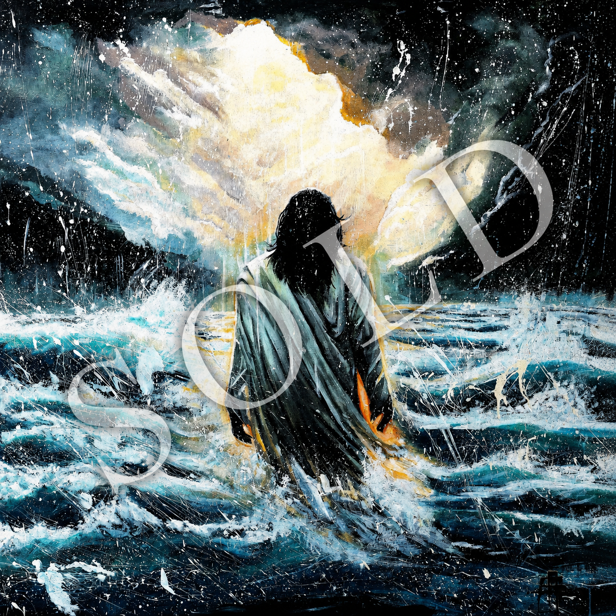 Faith Over Fear | Original Painting — Sold